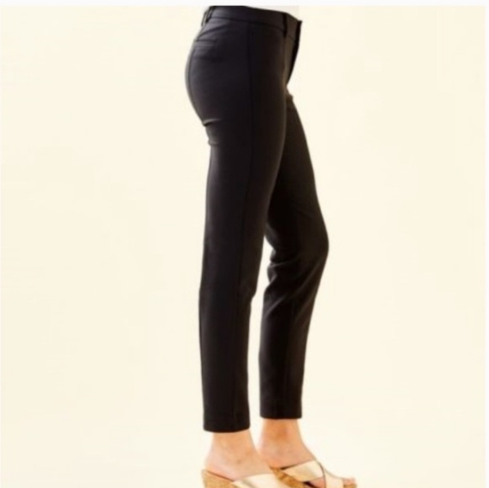 Lilly Pulitzer Women's "Chantal Stretch Dinner" Pants In Onyx